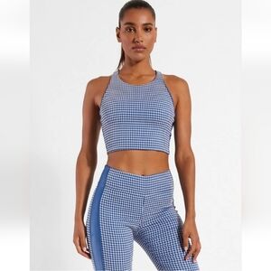 Koral Bruna Redford Sports Bra In Lapis Blue Size XS NWT